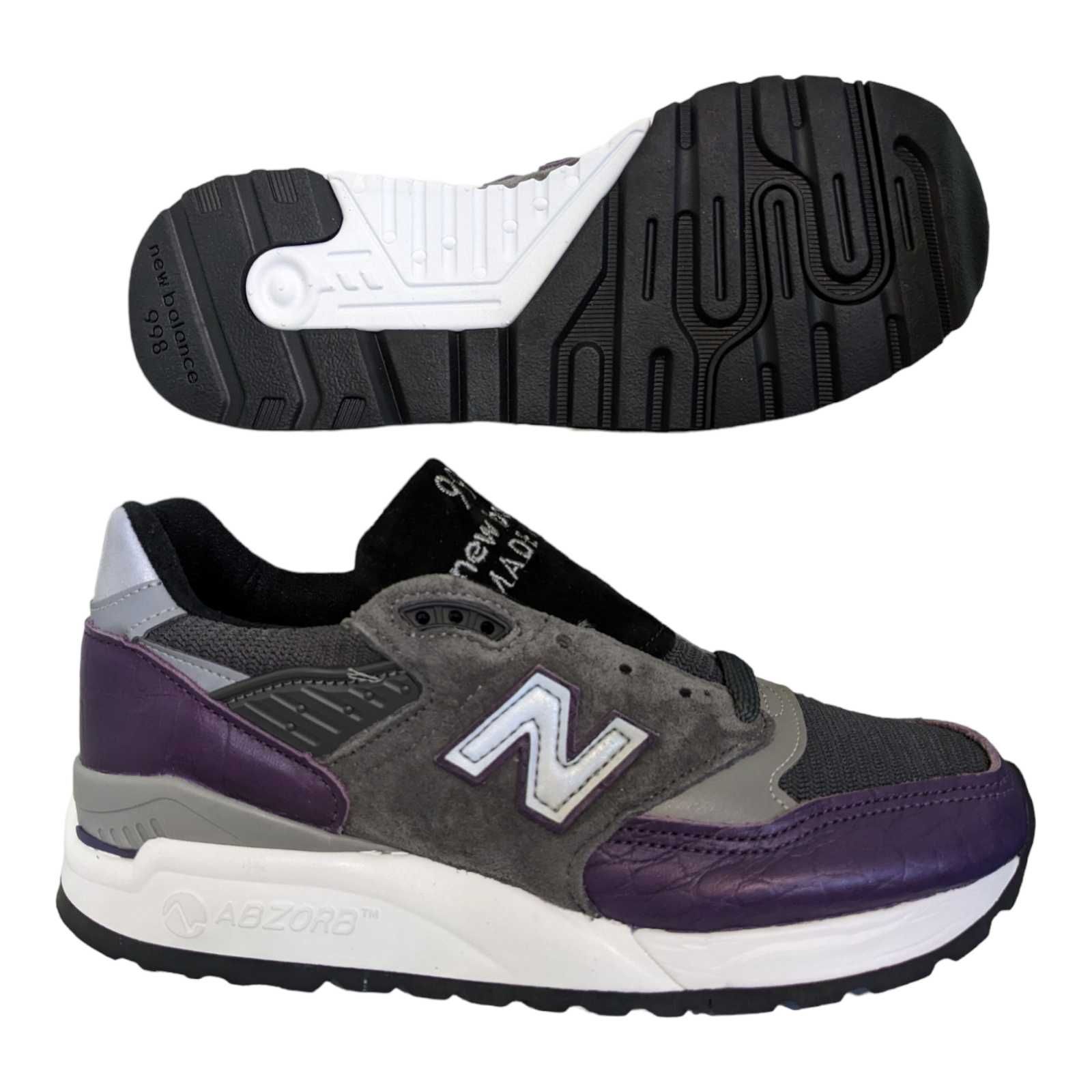 Оригінал New Balance 998 Made in USA Purple Croc M998AWH US4 EU36