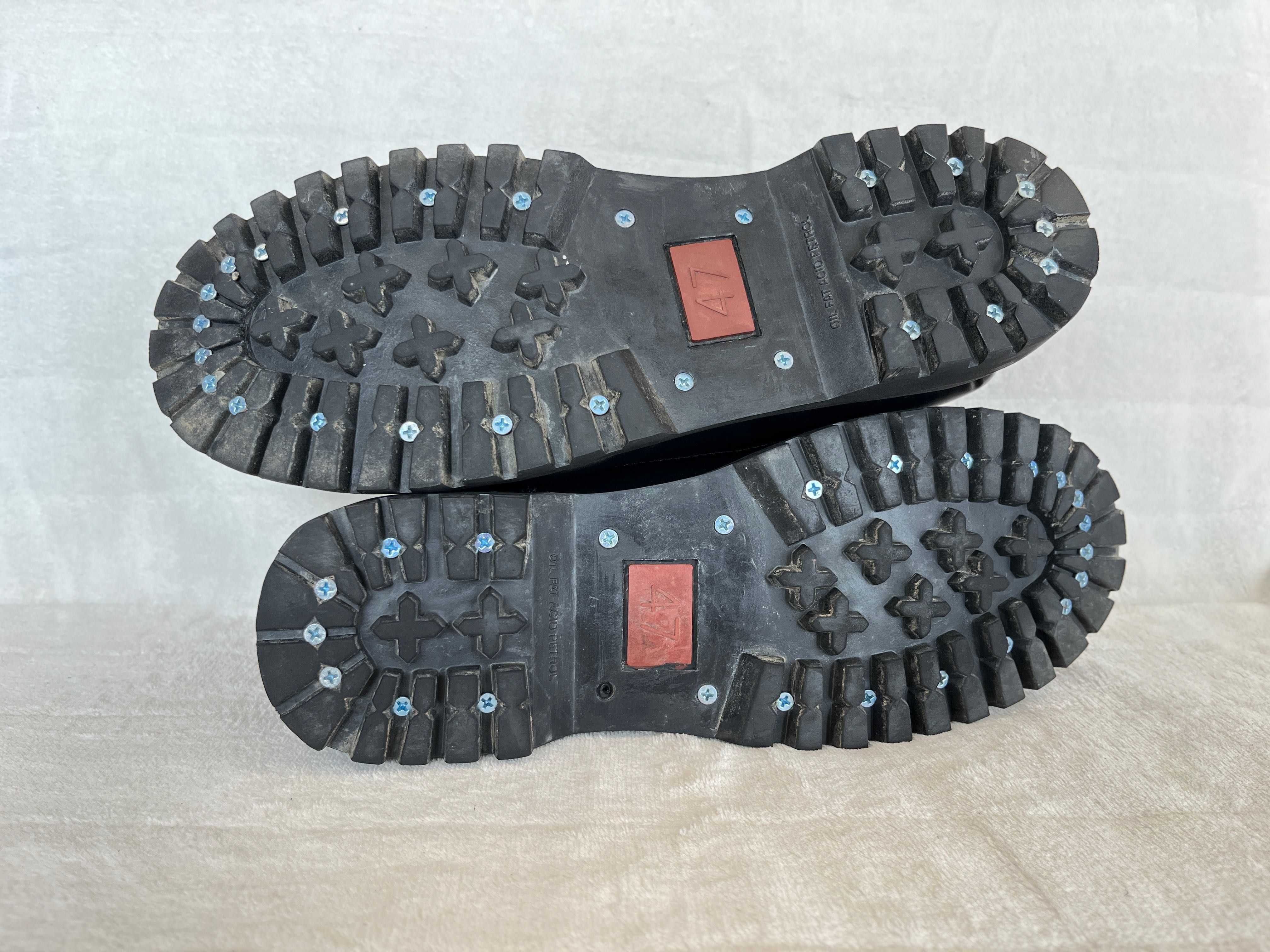 Glany męskie styl Alcapone Hard Leather Stuff HLS