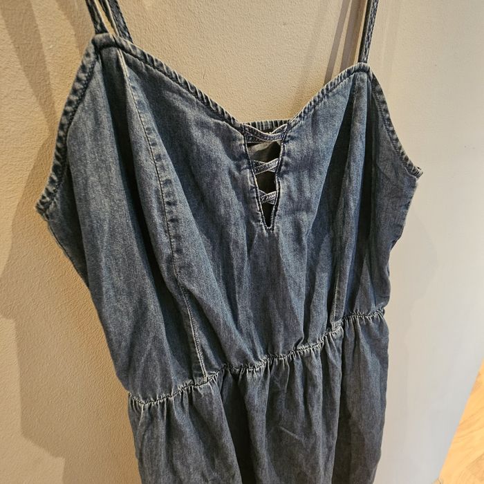 Bawełniana letnia sukienka damska only przed kolano,s m jeans bawełna