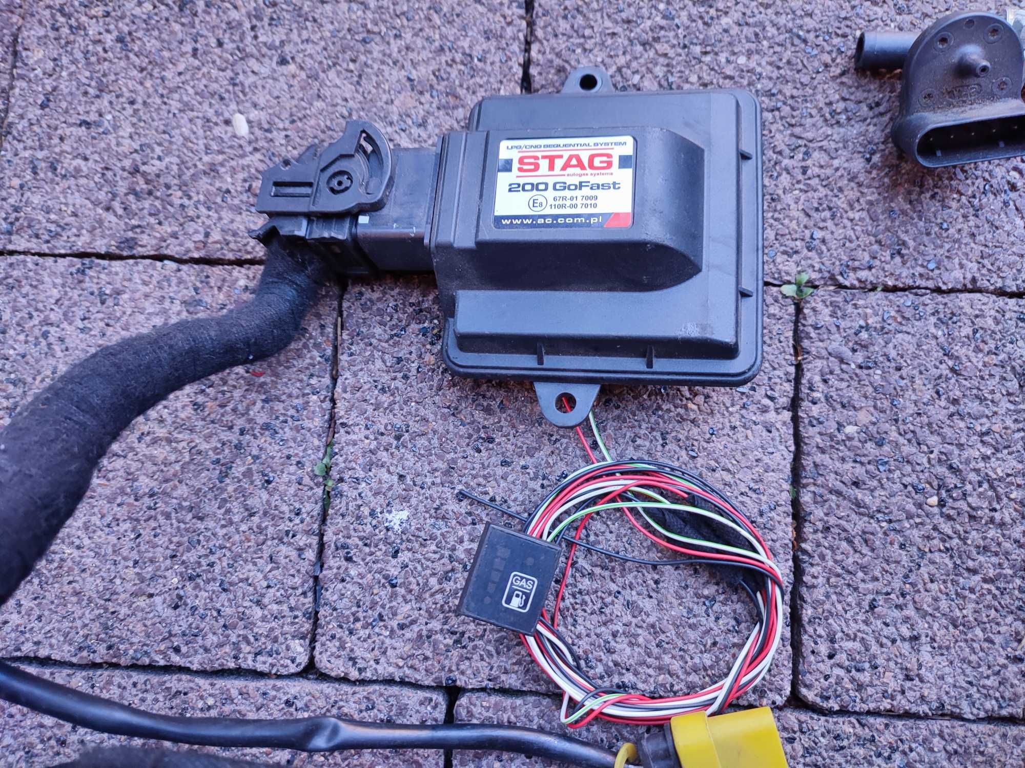 Instalacja LPG STAG 200 GoFast Wtryski AC W03 Reduktor AC R02