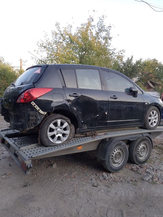 Нісан тііда 2008 1.6 бензина розборка/ двигун/ акпп