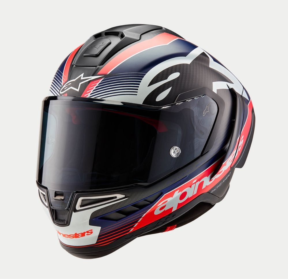 Шлем Alpinestars supertech R10 карбон