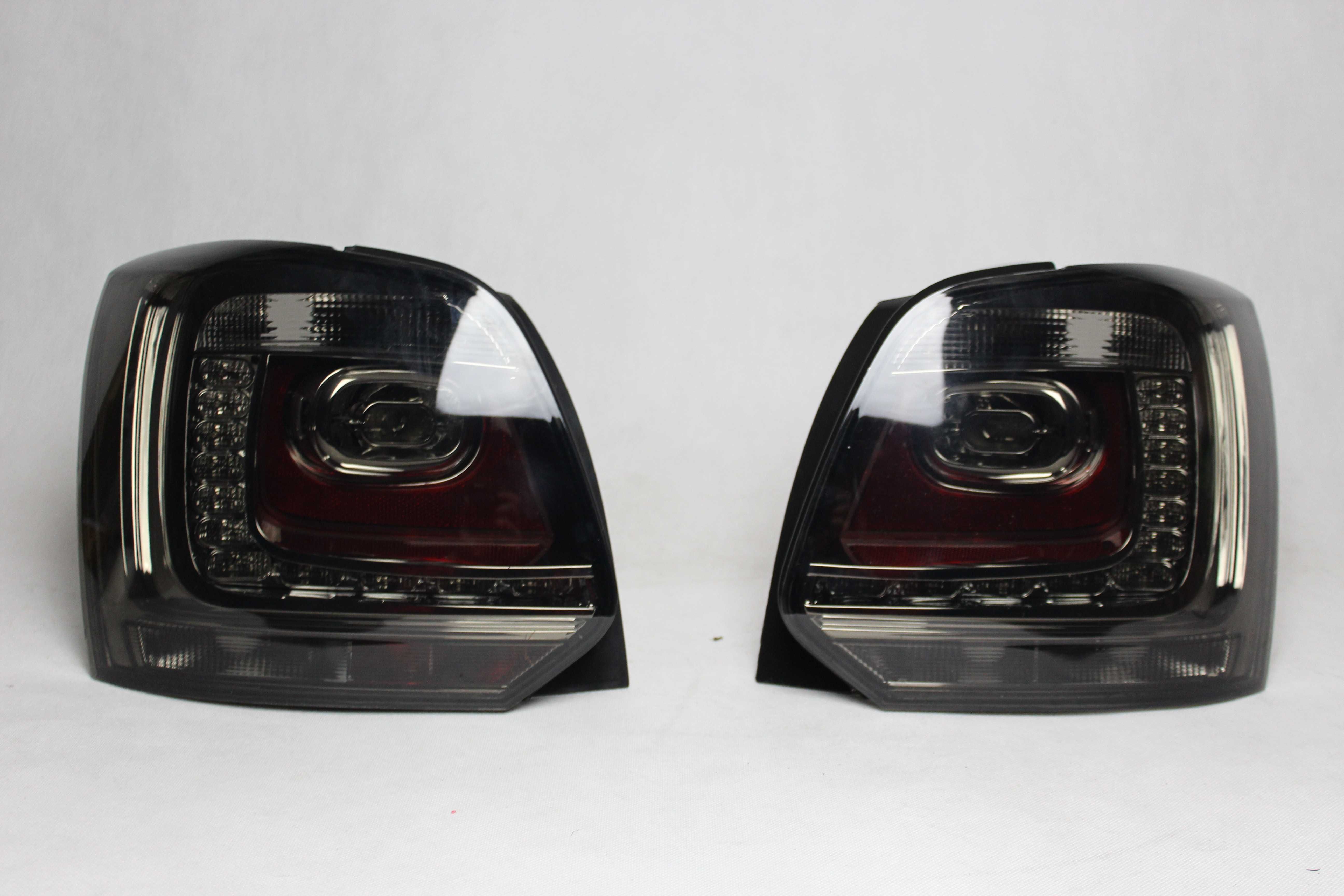 Lampy światła tył tylne VW POLO 6R 09-14 LED Black SMOKE Tuning IGŁA