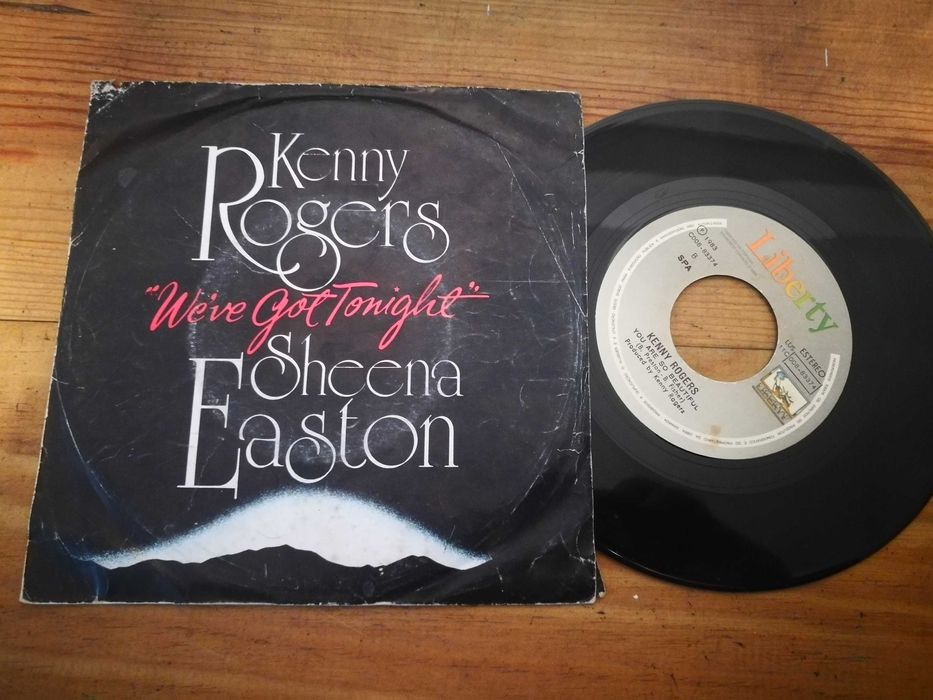 Kenny Rogers & Sheena Easton  - We've Got Tonight SINGLE
