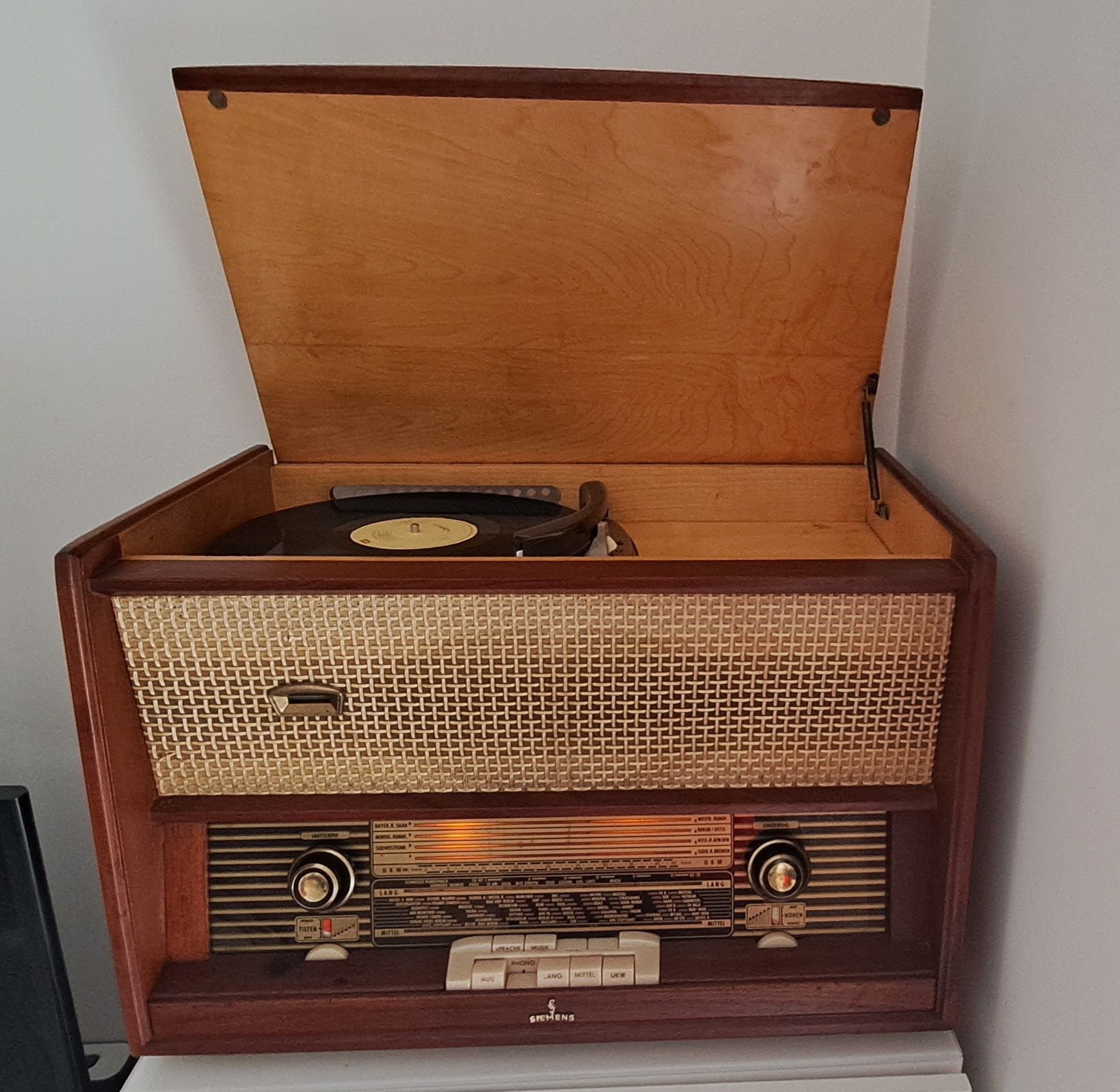 Siemens Phonosuper KS 9 - radio vintage 1960 colecção