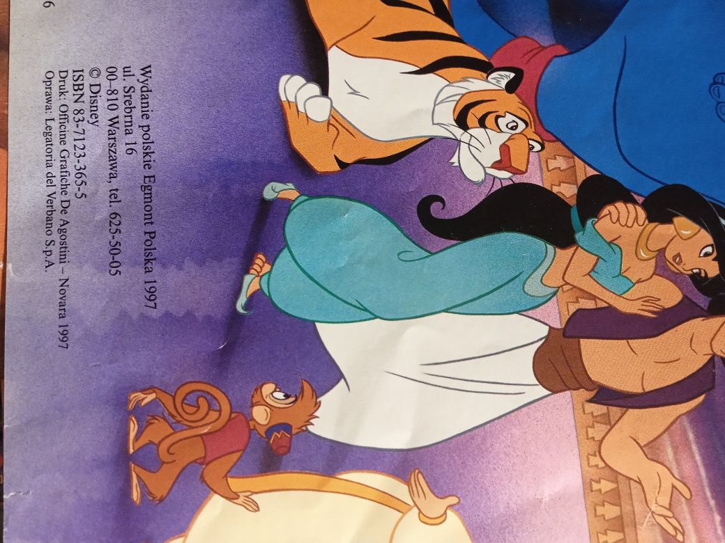 Powrót Dżafara książka Walt Disney