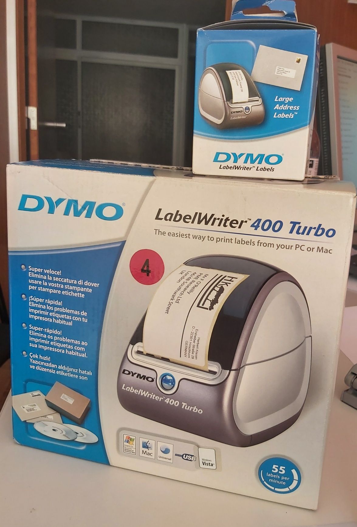 Máquina Dymo LabelWriter 400 Turbo