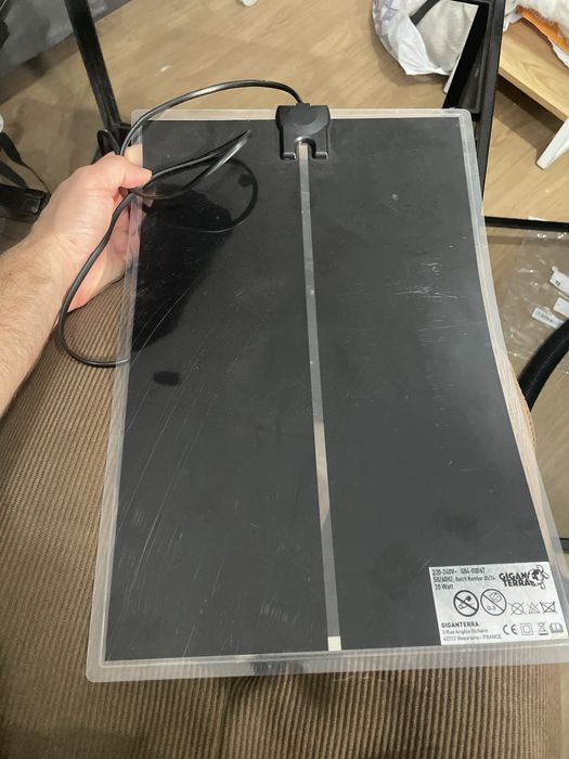 Tapete aqeucimento 20w