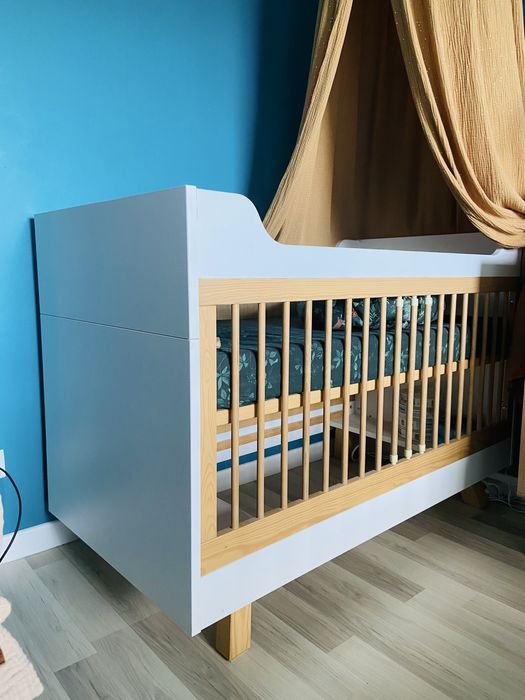 Łóżeczko dzieciece - biórko VOX 3w1