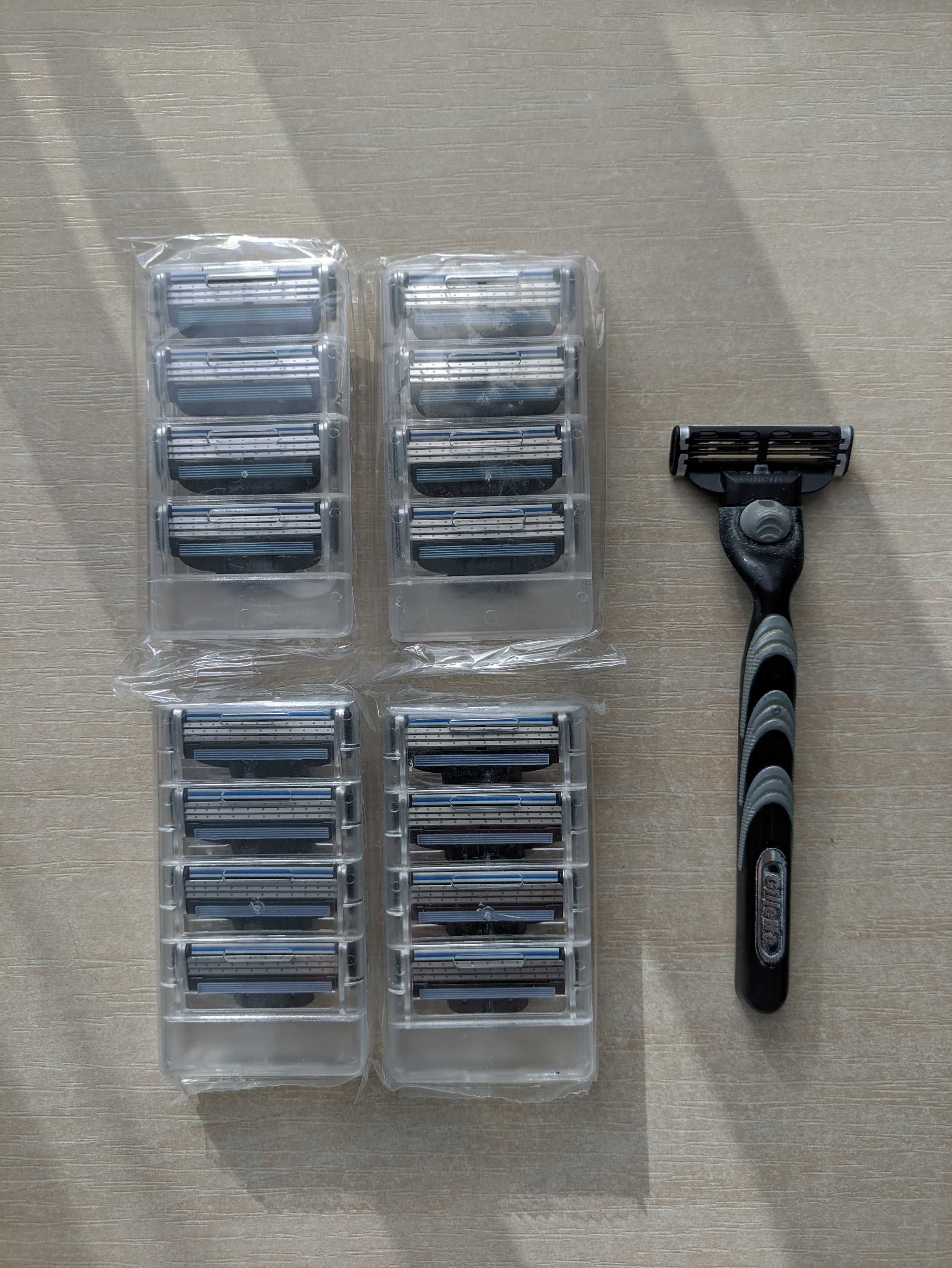 ⫸ Gillette Mach 3 cменные кассеты лезвия для бритья Джилет жилет мач 3