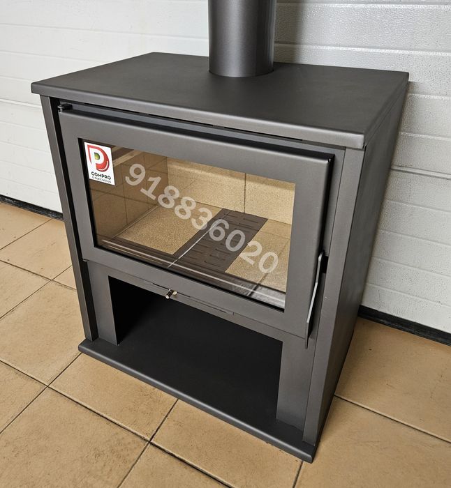 Salamandra Lenha 14Kw Com Ventilação NOVAS - Fabrico Nacional