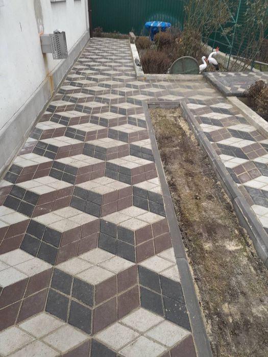 Тротуарна плитка Виготовлення