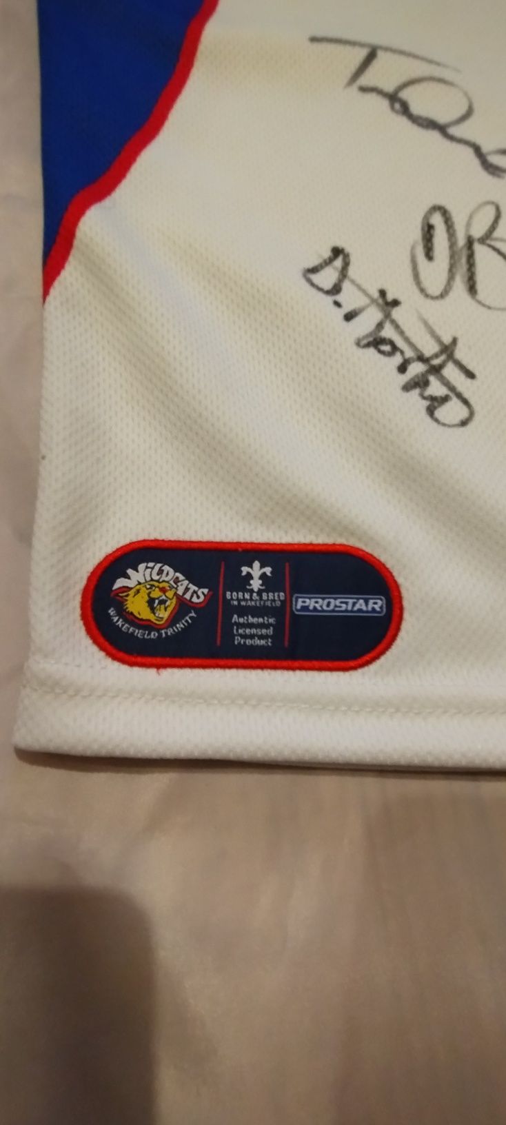 Оригінальна футболка Wakefield Wildcats Trinity Super Rugby.