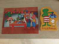 Puzzle żaba i przyjaciele Frog & Friends 24 elementy układanka