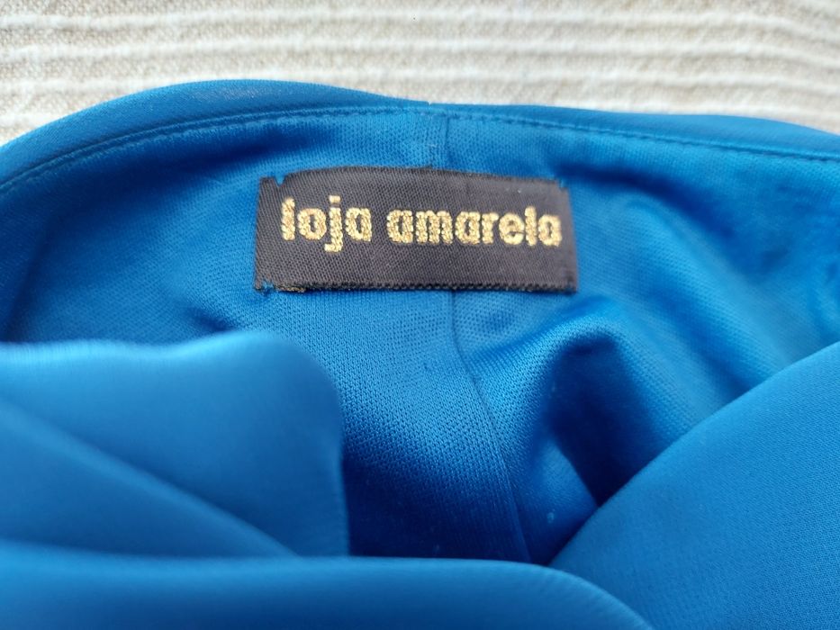 Vestido loja amarela S usado