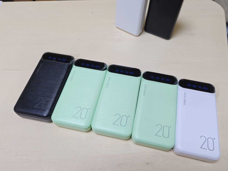 Power Bank 20000mAh Зарядний пристрій портативний Повербанк
