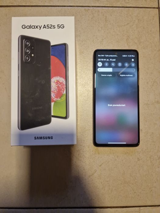 Samsung a52s 5G 6/128GB czarny