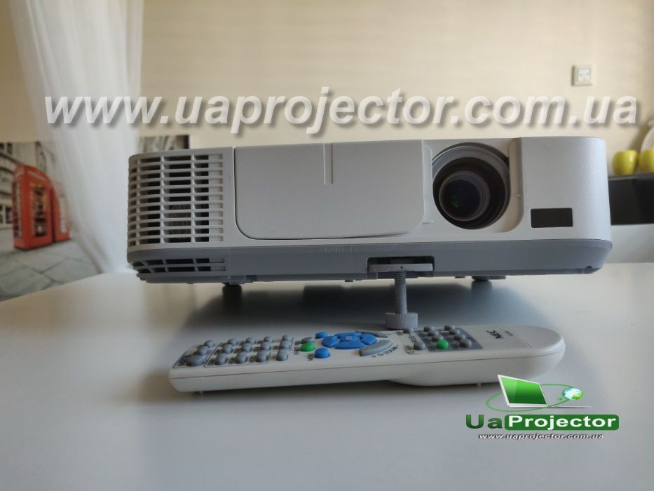 Аренда/прокат проектора NEC M311w - 499 грн/сутки + экран