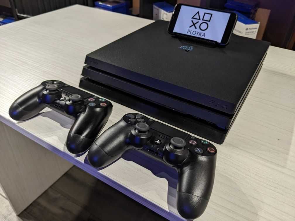 Магазин! Sony Playstation 4 PRO 1TB (1 или 2 джoйст.) С гарантией!