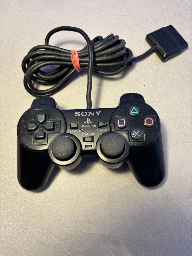 Kontroler DualShock 2, PS2 Pad Czarny PlayStation