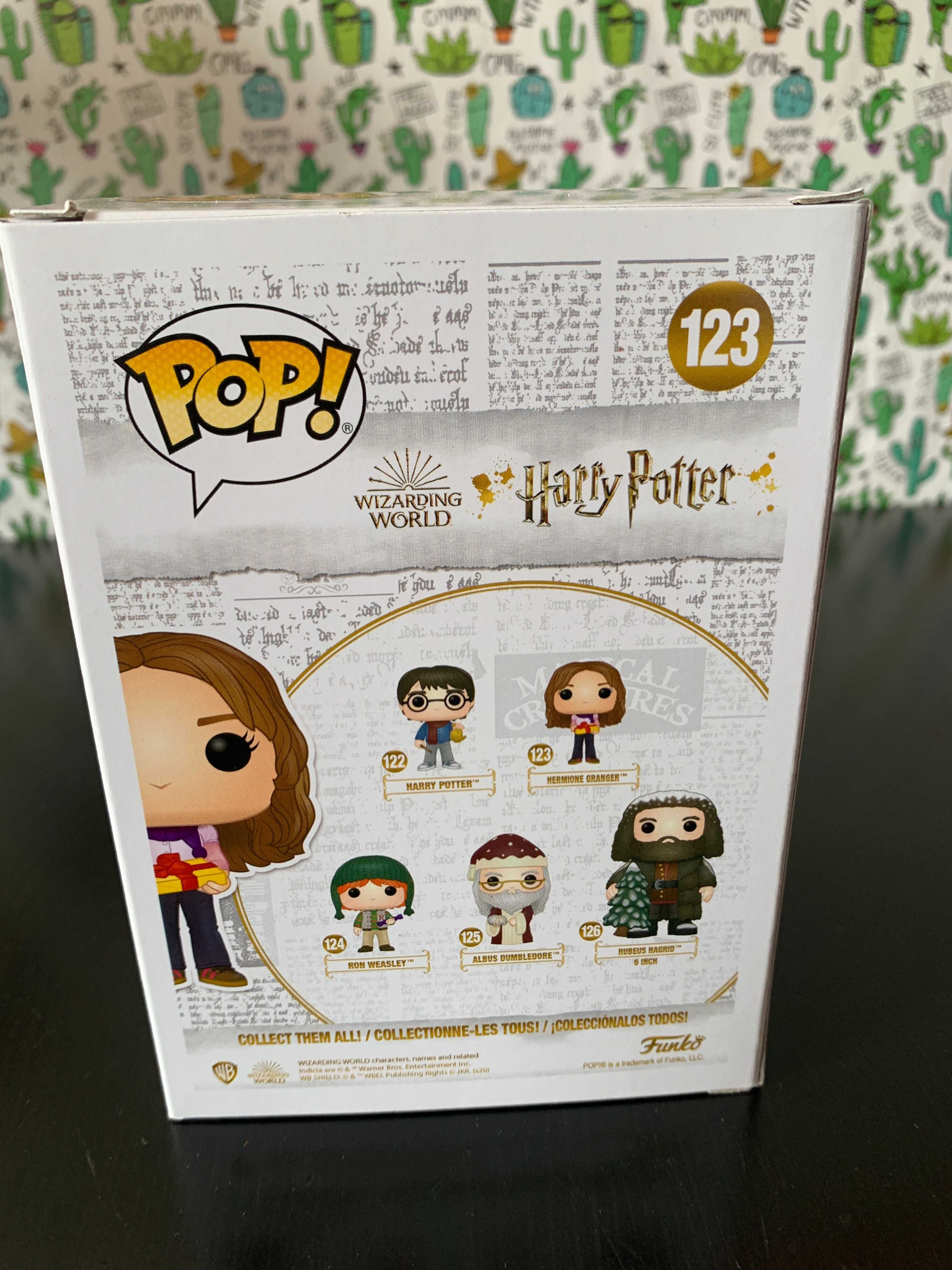 [123][124]Funko Pop! Harry Potter:Holiday-Hermione Granger,Ron Weasley