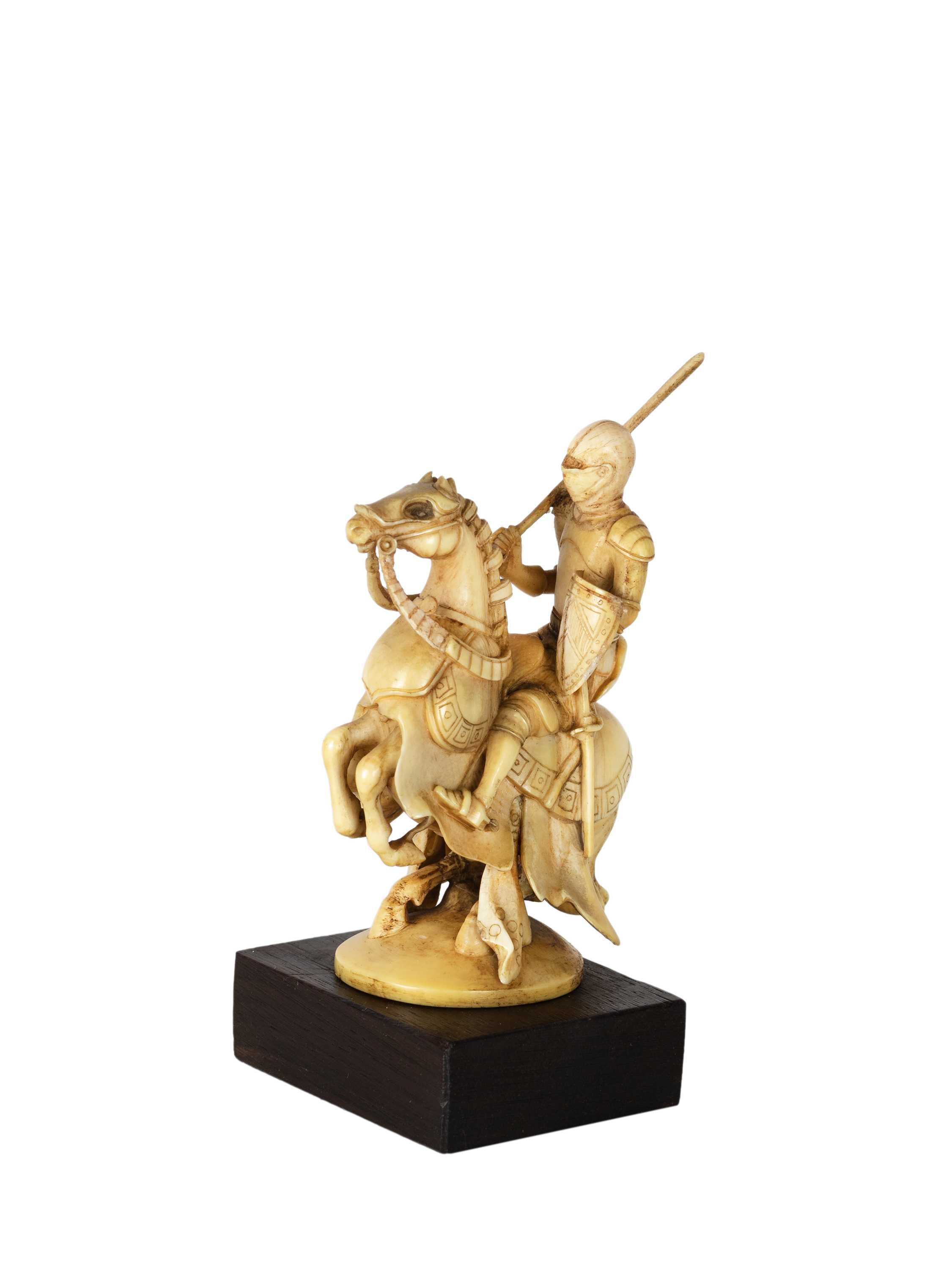 Figura cavaleiro medieval Alemanha Romantismo | século XIX