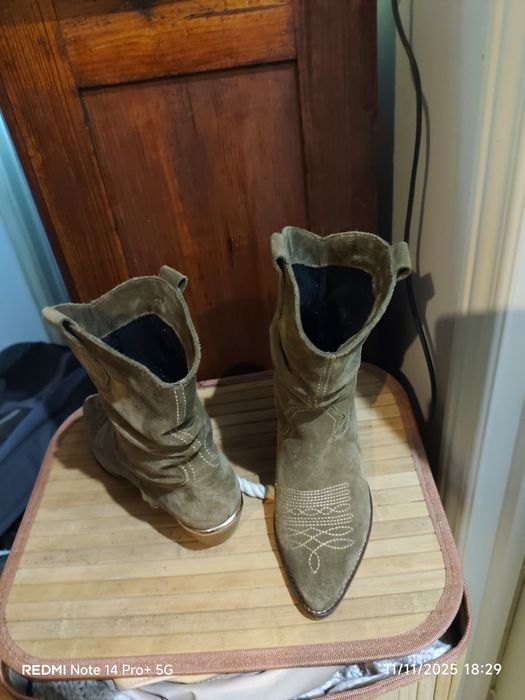 Botas Senhora Camurça