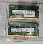 Dwie kości RAM DDR4 Samsung 4Gb PC4-2400
