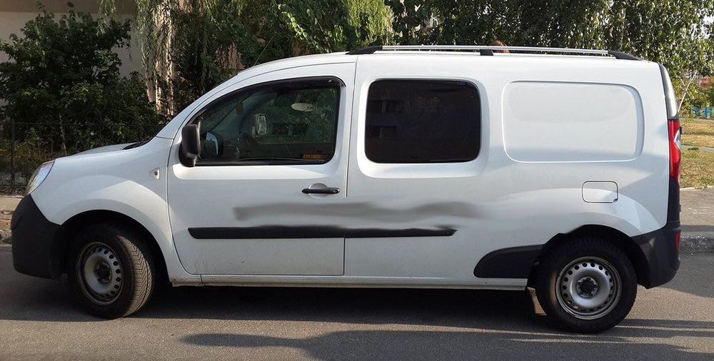 Дуги Рейлінги на Renault Kangoo Рено Кенго. Багажник на Рено Кенго.