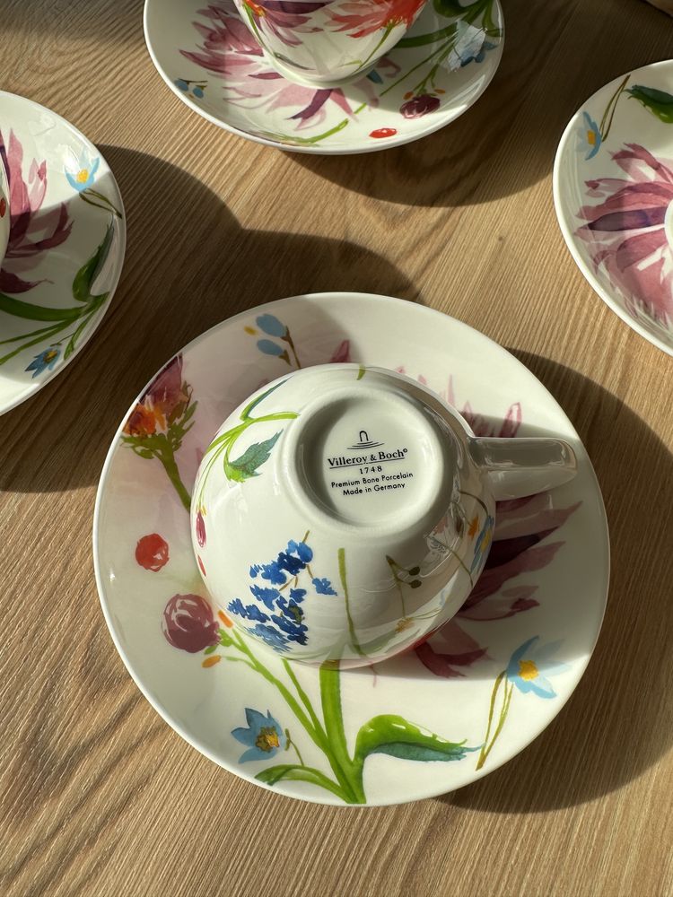 Villeroy&Boch Anmut flowers zestaw na 6 osób