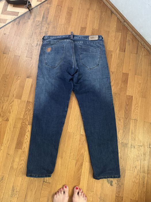 Мужские мото джинсы