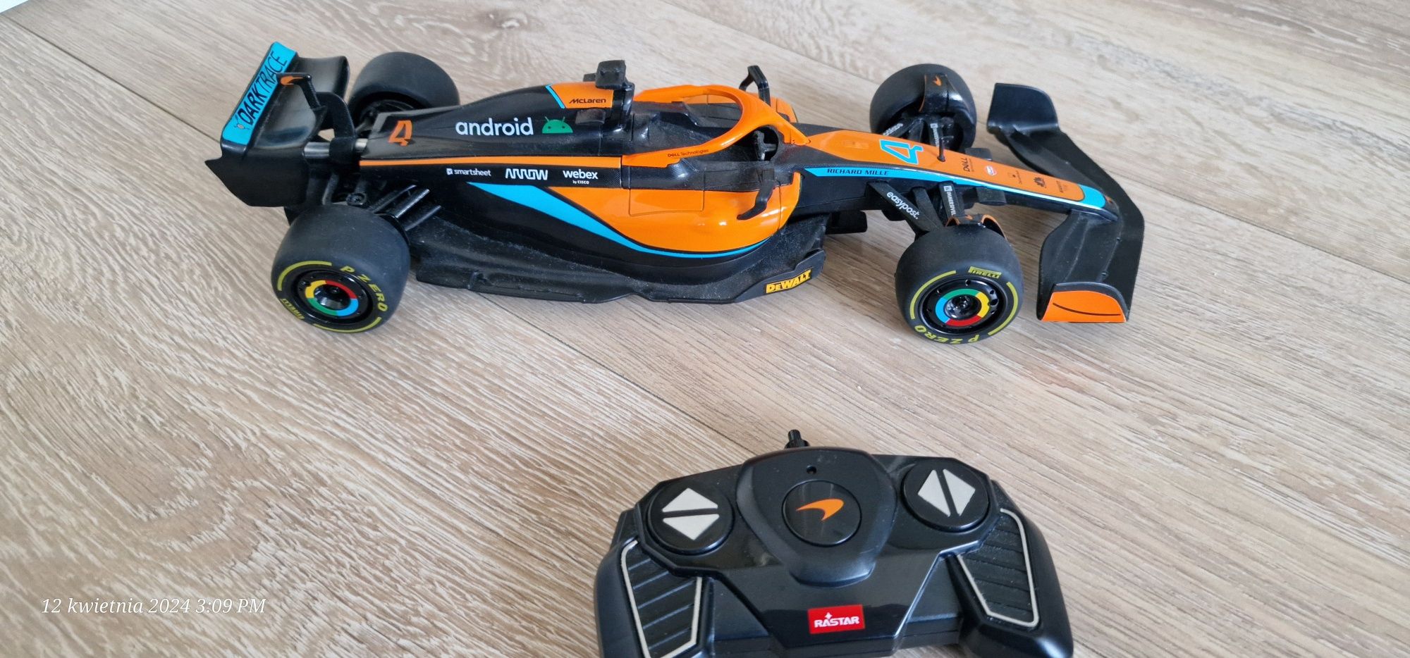 Auto zdalniesterowane McLaren MCL 36 Formuła 1 Team