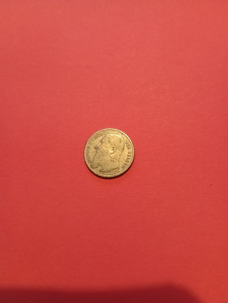 50 centymów 1909 Leopold Belgia