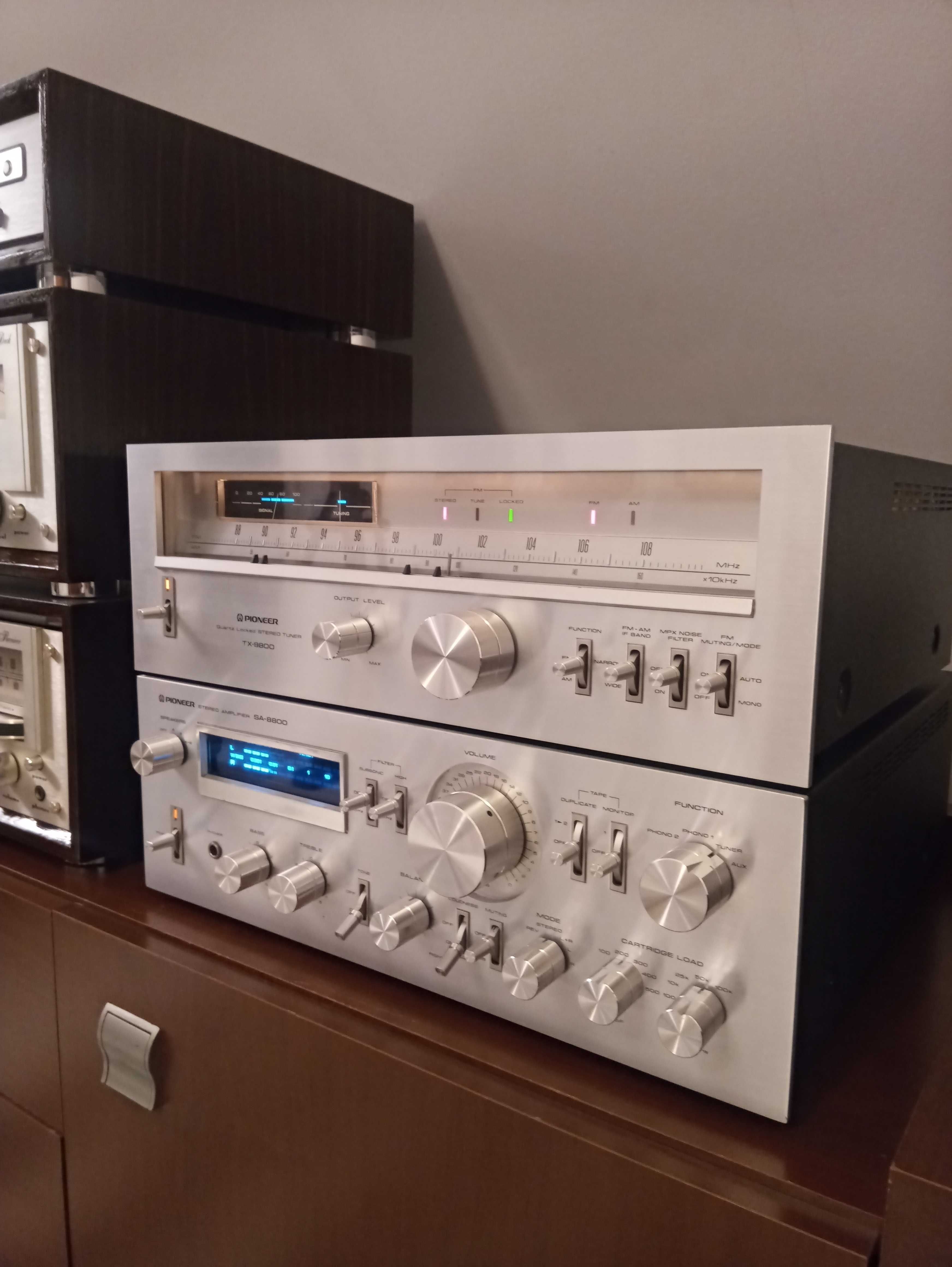 Sprzedam wzmacniacz Pioneer SA-8800  i tuner Pioneer TX-9800