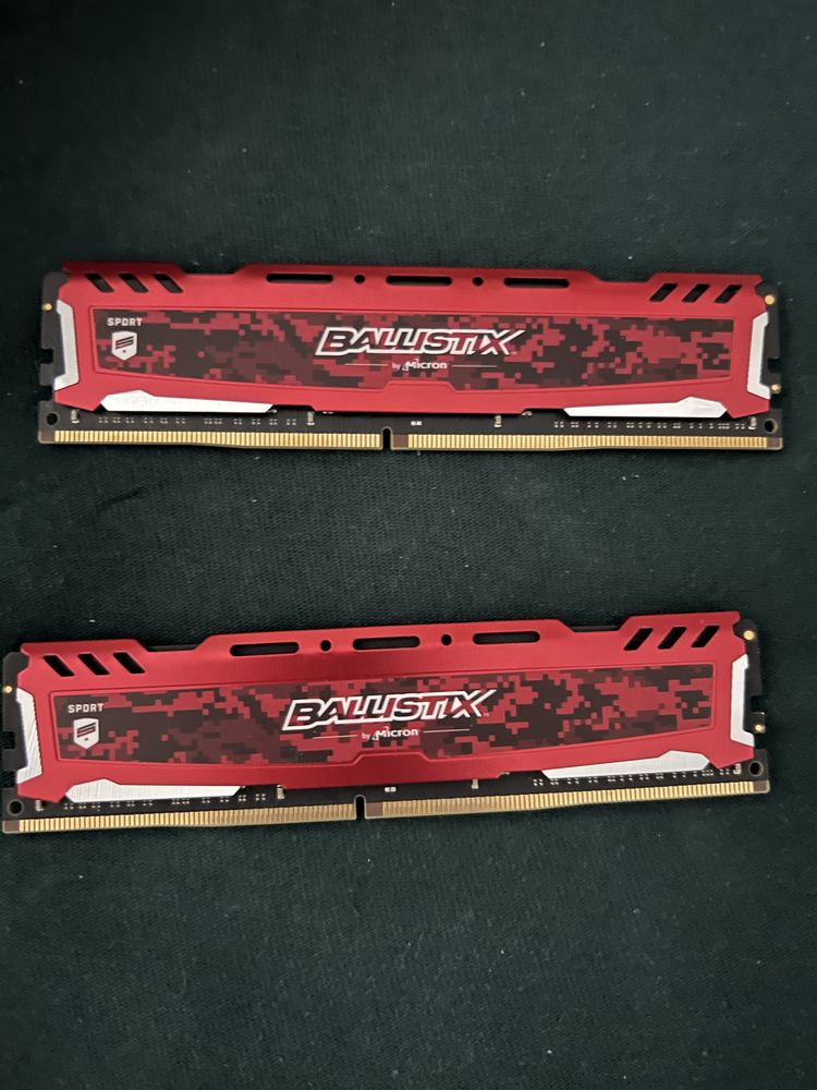 Pamieć DDR4 Crucial Balistix Sport Red 2x8Gb (16gb)