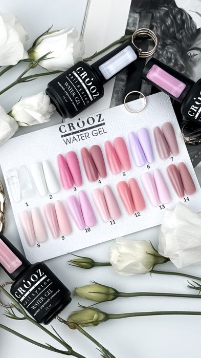 АКЦІЯ! Рідкий гель та полігель CROOZ ліквід гелі