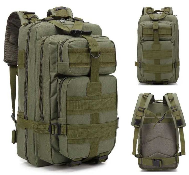 Plecak wojskowy taktyczny turystyczny 30L Army Green Jungle Camouflage