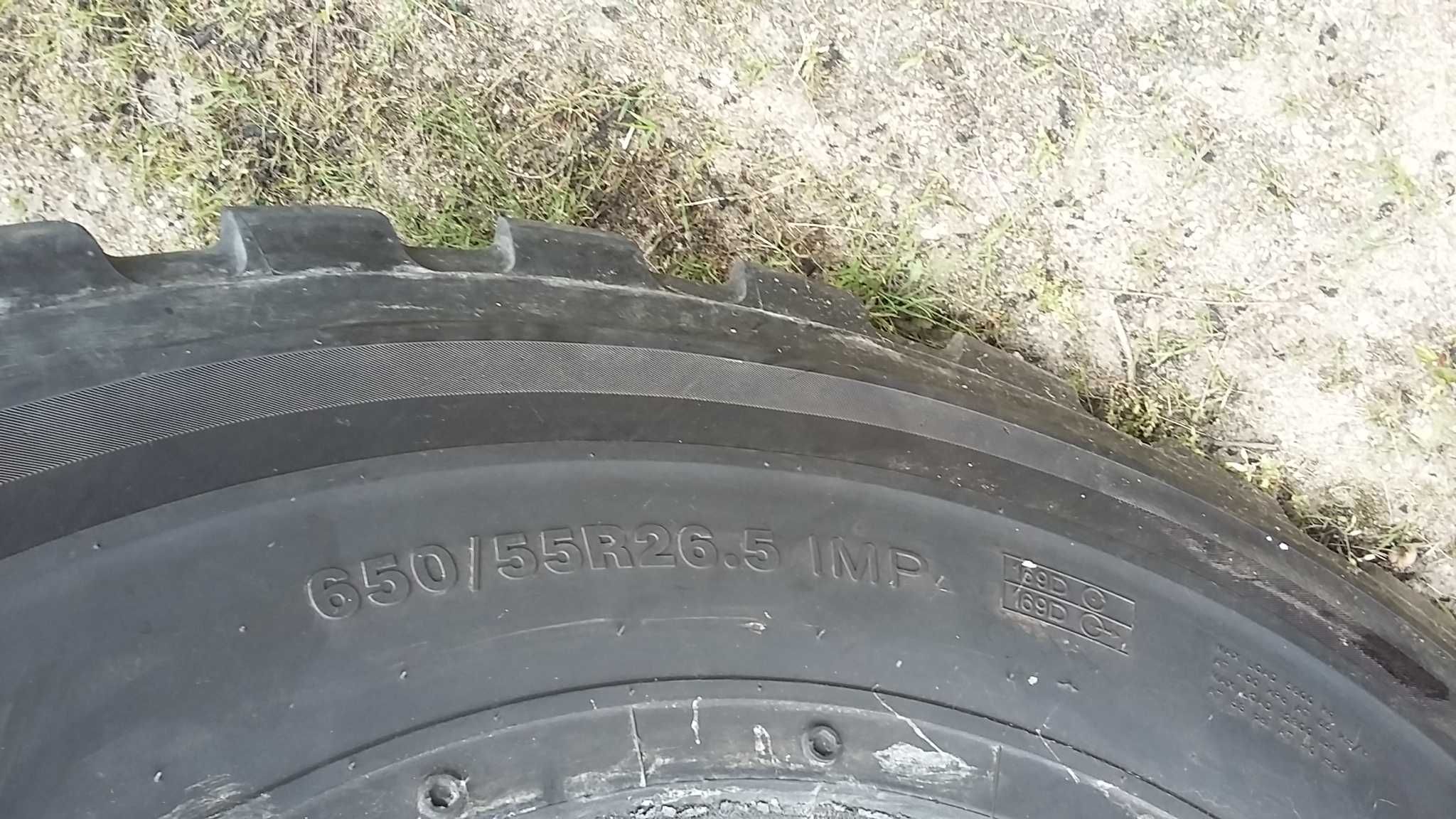 opona 650/55R26,5 Gripmax używana
