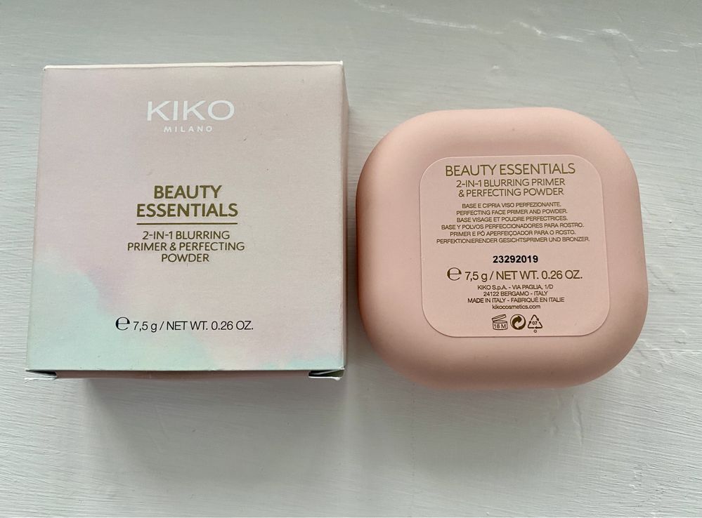 Пудра Kiko beauty essentials 2-in-1