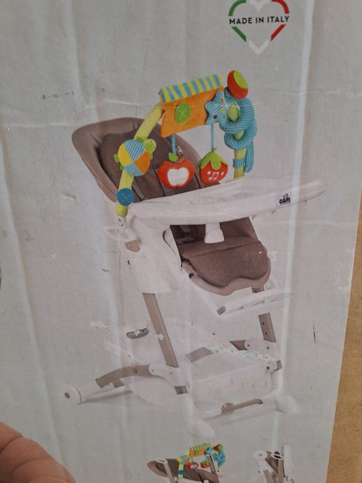 Nowe Krzesełko do karmienia cam istante s2400 krzesło z palakiem