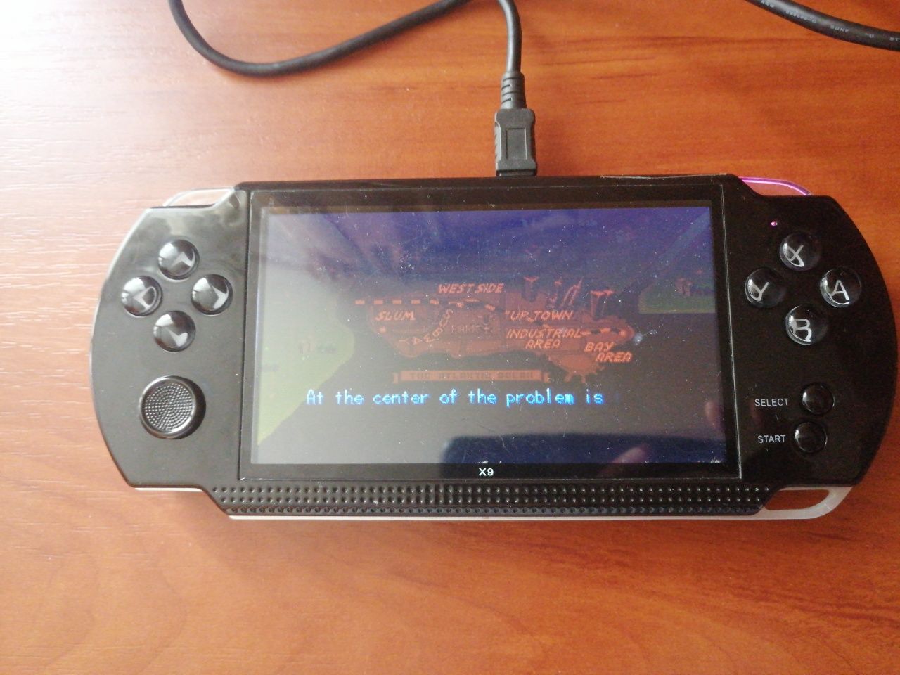 Портативная приставка, psp X9