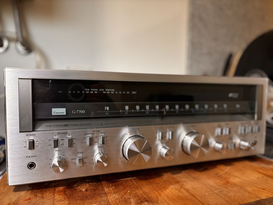 Amplificador Receiver Sansui G 7700