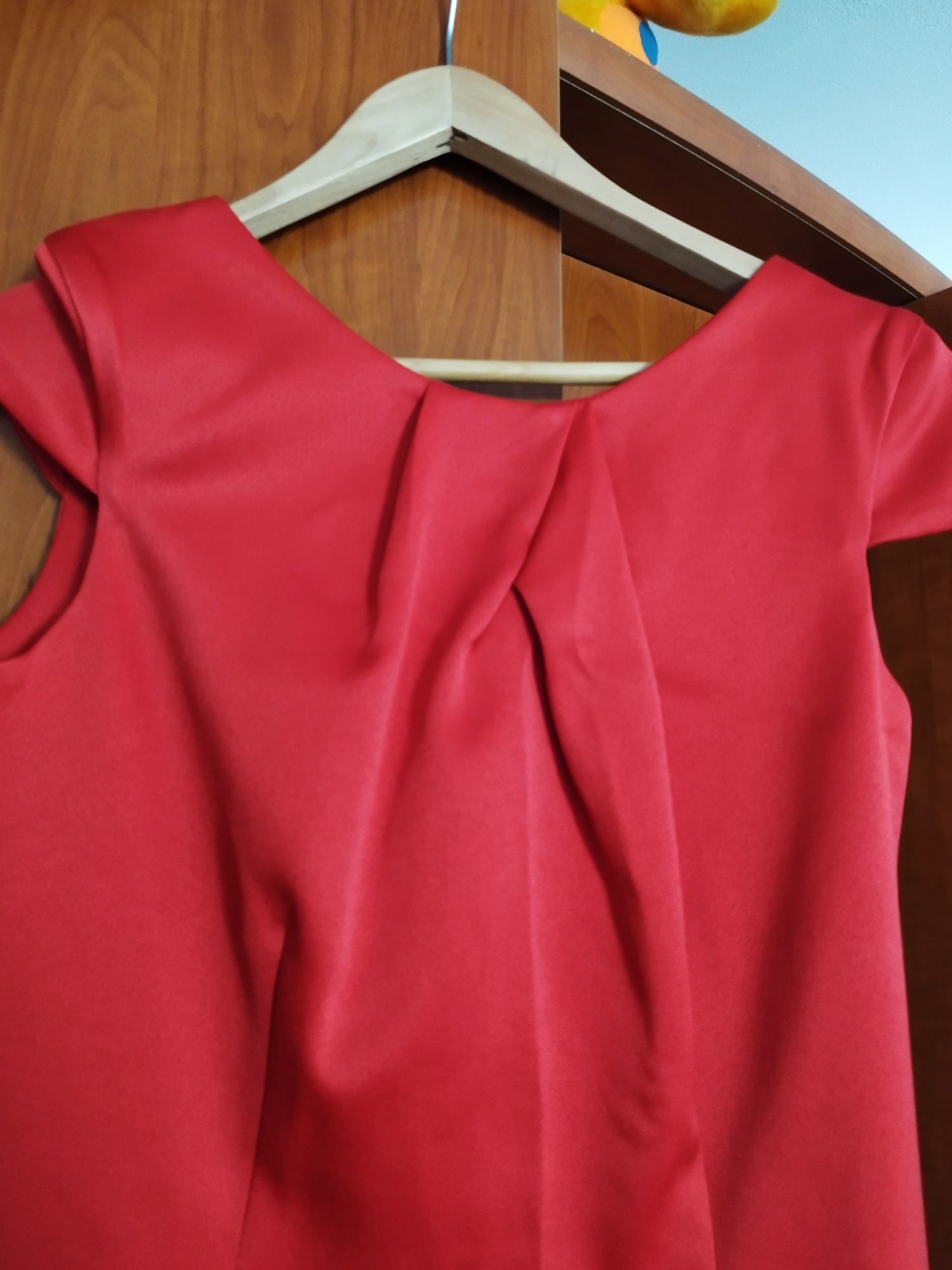 Vestido vermelho senhora