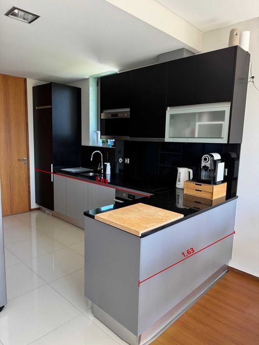 Cozinha Completa Moderna – Com Eletrodomésticos e Pedra Incluída