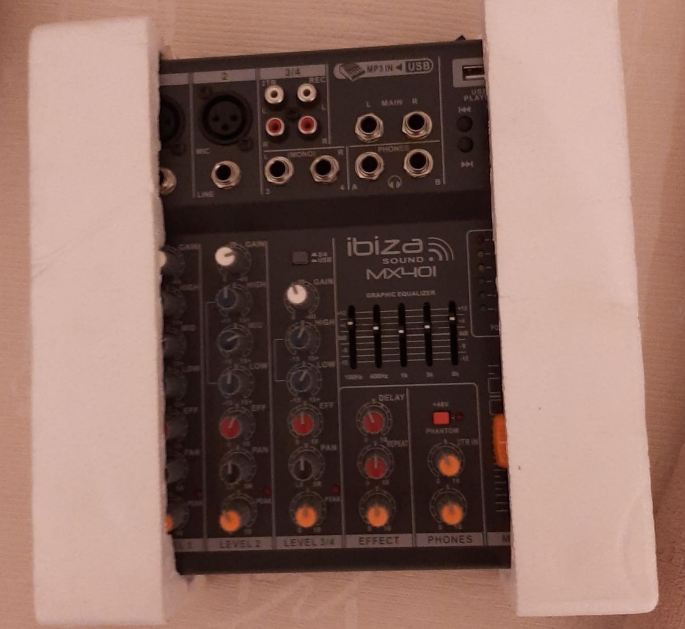 Mesa de mistura Ibiza sound MX 401