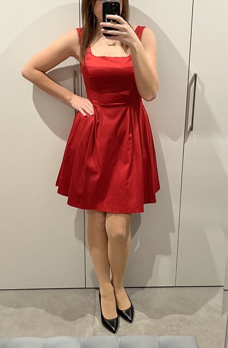 Czerwona sukienka rozm. S