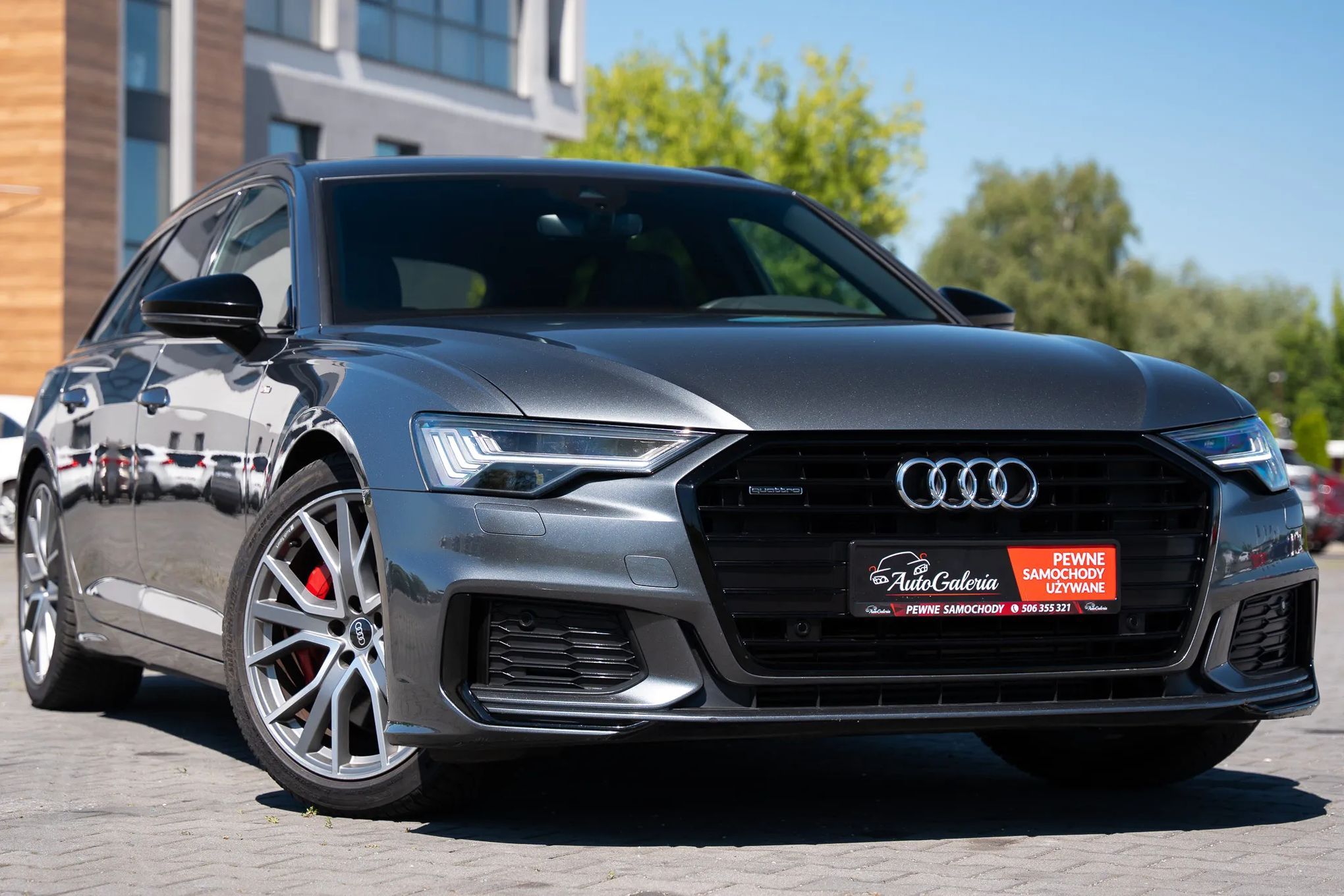 Audi A6 MEGA S LINE 55 TFSIe 367PS Quattro Skóra Matrix Kamera Radar