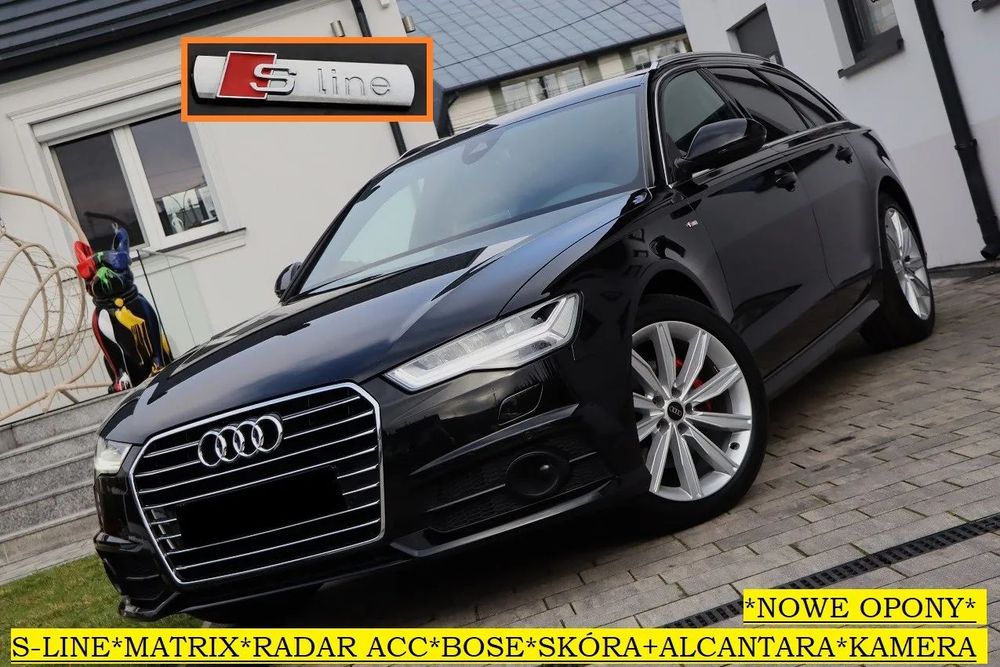Audi A6 Avant *S-Line*Matrix*Skóra+Alcantara*BOSE*Kamera*Radar*ACC*EL*Klapa*FULL