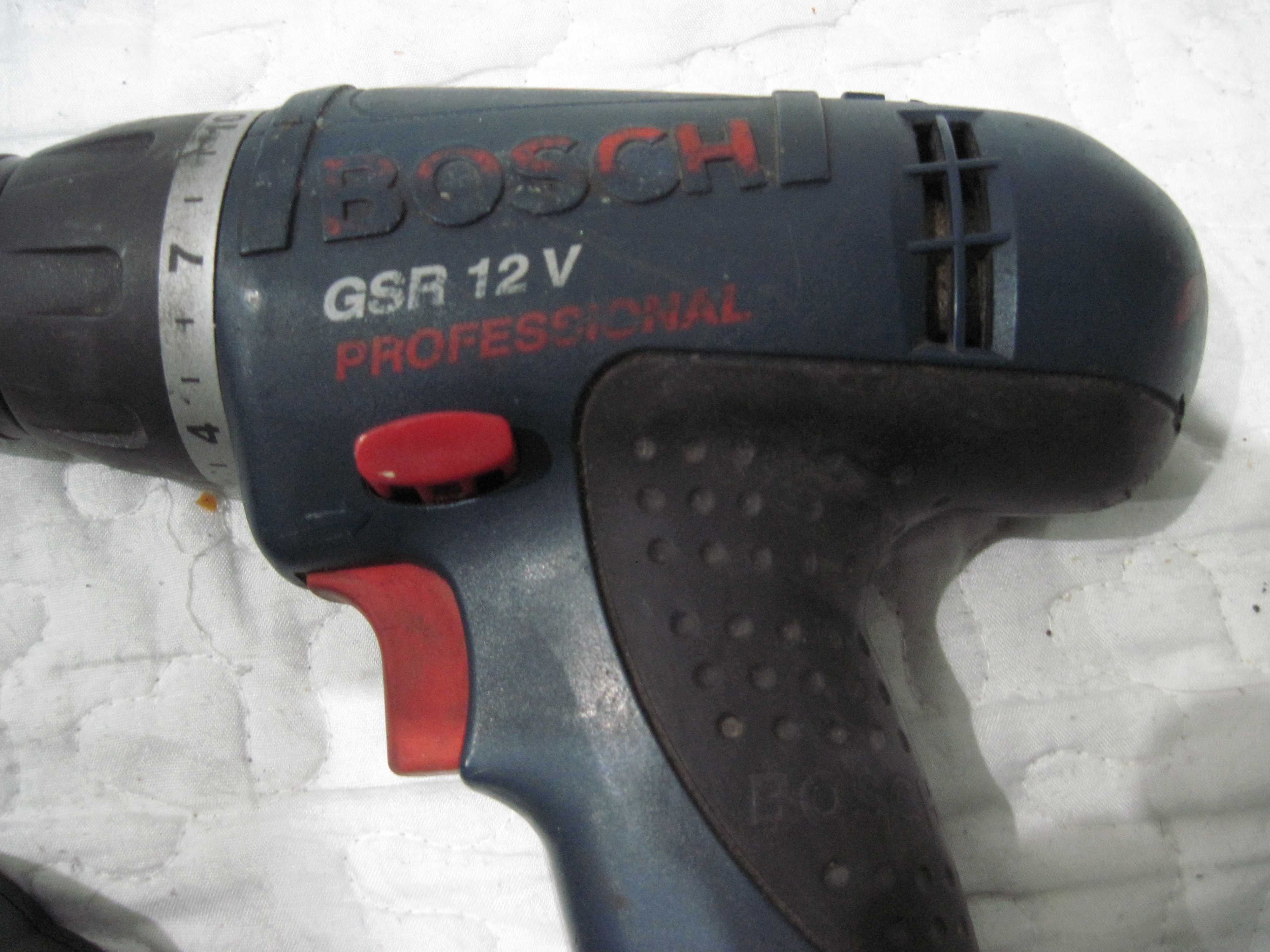 Wkretarka Bosch GSR 12V niebieska li-ion
