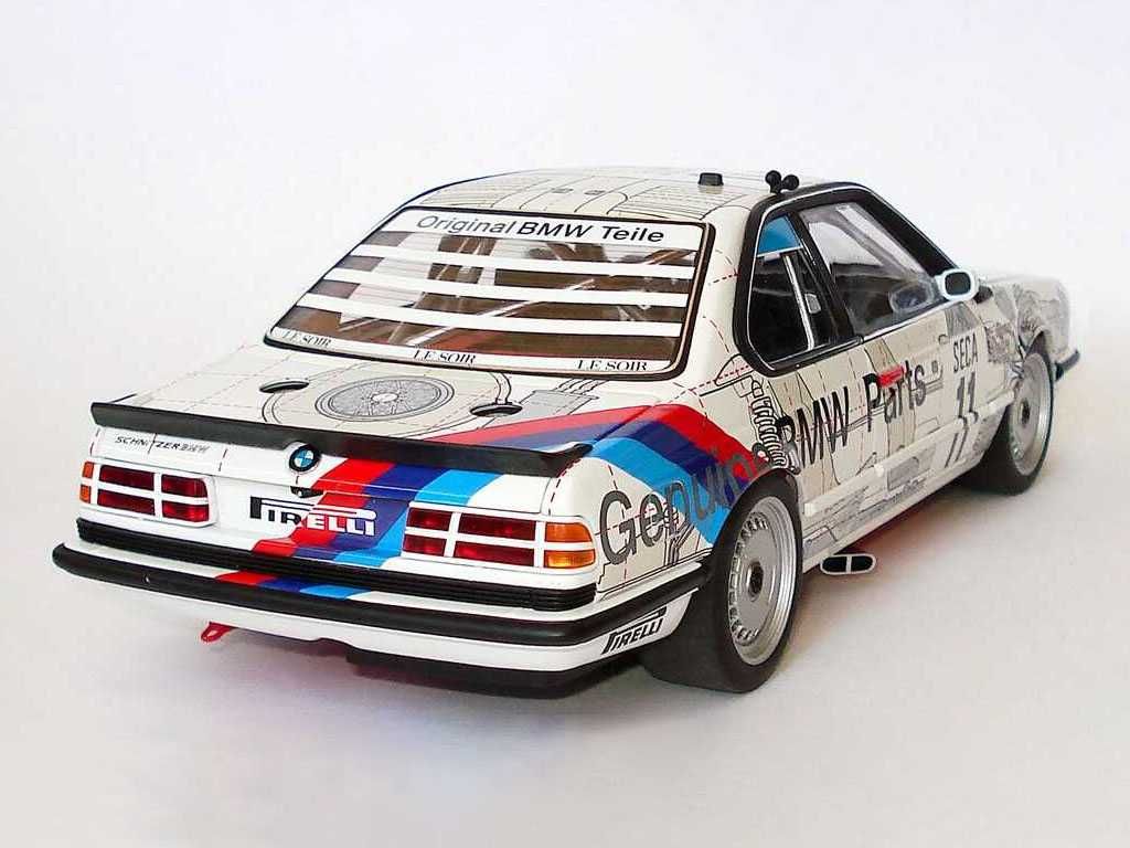 1:18 BMW 635 CSi (E24) Gr.A 24 Stunden Spa 1986 - Autoart 80430145826